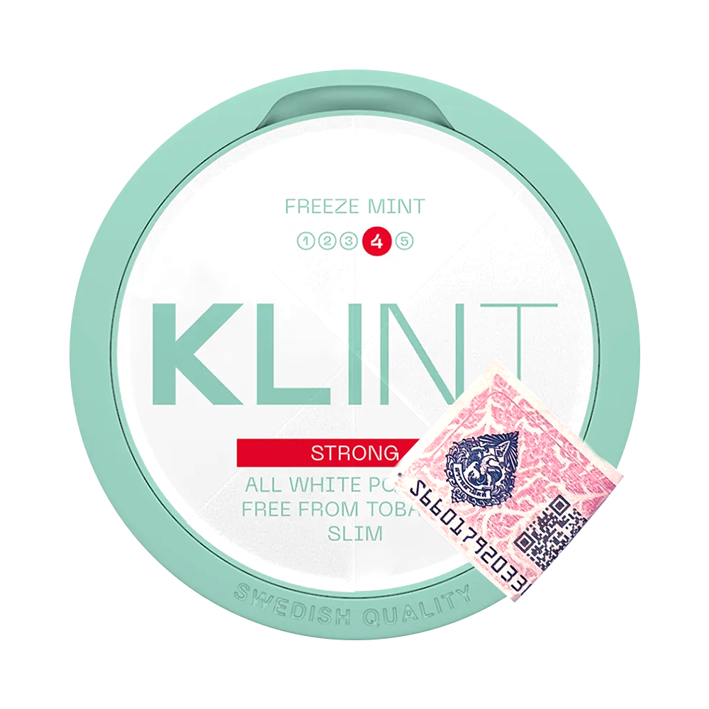 KLINT - Freeze Mint Extra Strong Slim - Image 1